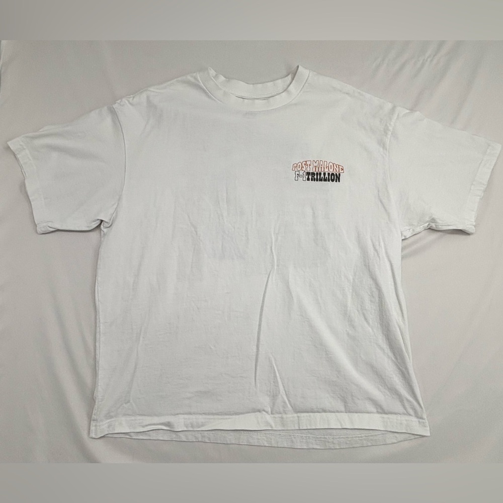 American Eagle Post Malone F-1 Trillion Tour Shirt Size Large Concert Tee